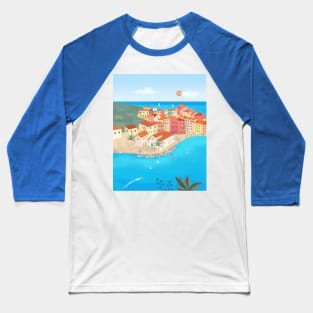 Vernazza, Cinque Terre, Italy Baseball T-Shirt